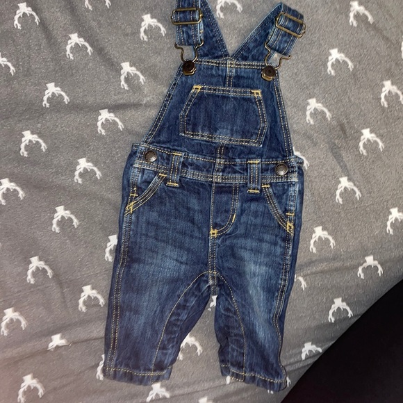 Infant Jeans Overalls - Picture 1 of 3